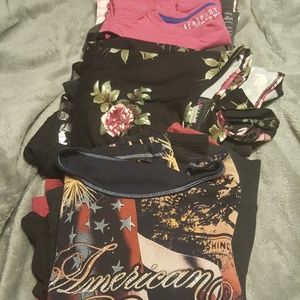 Womens tops different sizes and brands